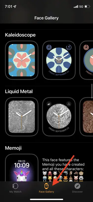 Apple Watch App Face Gallery
