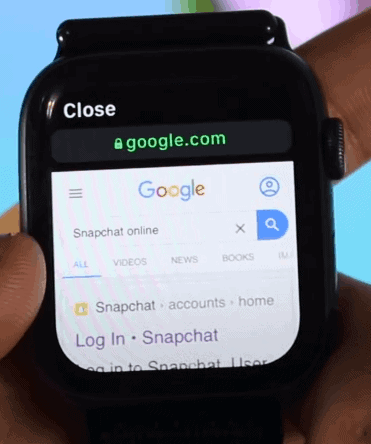Snapchat Online Google Search Apple Watch